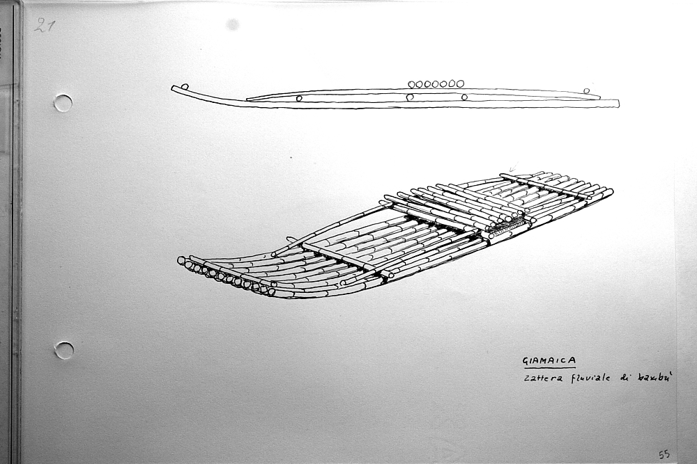 Giamaica - zattera fluviale di bambu'