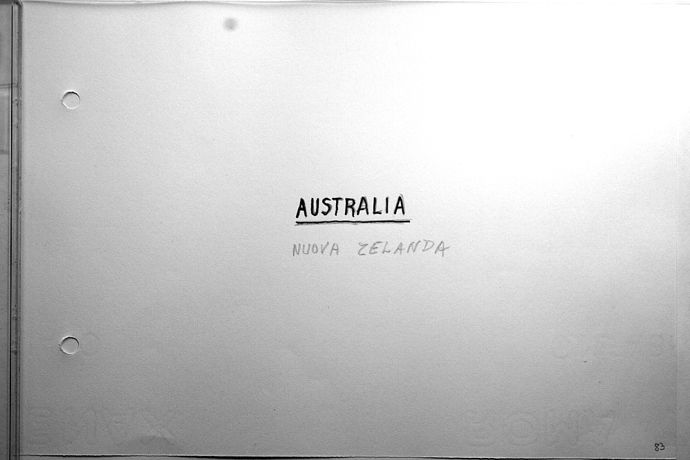 AUSTRALIA - NUOVA ZELANDA