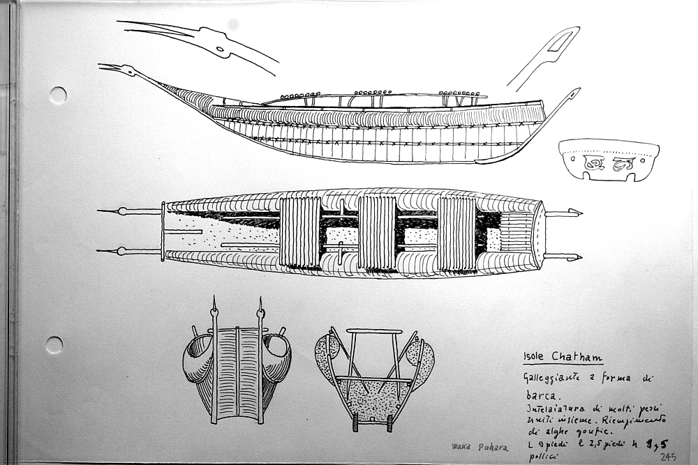 Isole Chatham - galleggiante a forma di barca