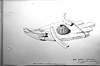  India - Madras - catamaran, con particolari propulsori a pagaia (modello del Science Museum di Londra)